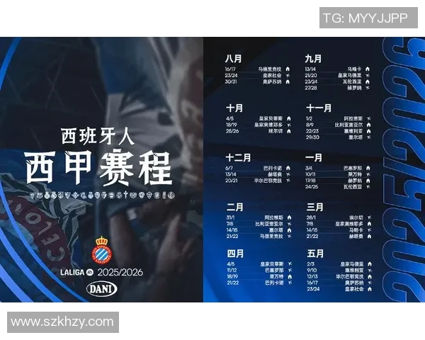 西甲赛程安排按轮次划分的赛季节奏与重要节点